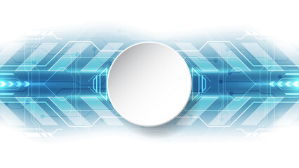 Abstract technology background. Futuristic interface. Vector illustration for your design