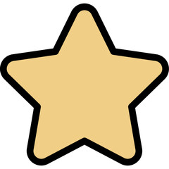  Star Vector Filled Icon.