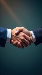 Two hands meeting in a high five, symbolizing a business deal, congrats, positive, finalizing