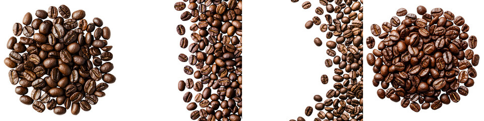 Fototapeta premium Assortment of roasted coffee beans