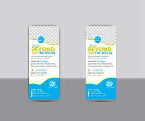 Roll Up Banner Design – Custom, Eye-Catching Banners for Events, Business & Promotions