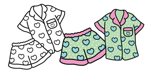 Fashion Vibes Coloring Pages, Bold and Easy Coloring Pages, Line Art Drawing, flat design illustration, Stylish Outfit, Stylish Fashion, Fashion Coloring Pages, Trendy Fashion Designs for Relaxation,