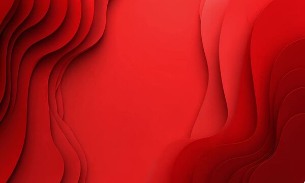 Abstract Red Presentation Backdrop