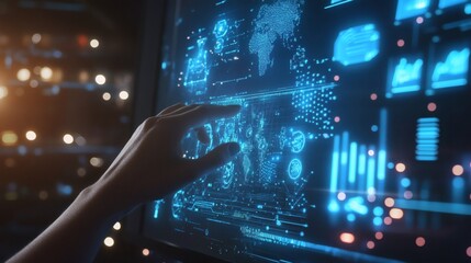 Innovative Business Analytics with Digital Holographic Interface,

