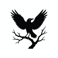 eagle with wings vector