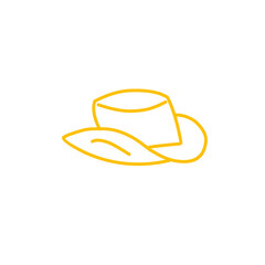 lined hat icon