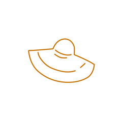 lined hat icon