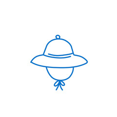 lined hat icon