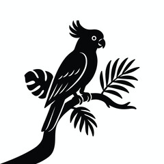 Fototapeta premium bird on tree