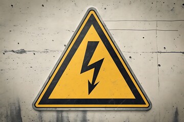 high voltage sign