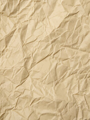Crumpled paper texture sheet vector illustration with old distressed style ideal for craft projects design overlays and vintage background elements