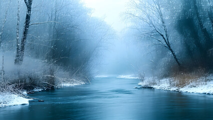 Crystal blue serenity a winters escape