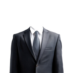 Empty Suit - A Timeless Business Icon , isolated on white background PNG