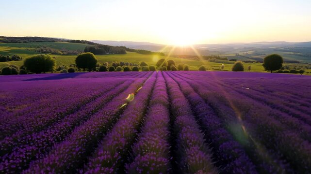 lavender field in provence france