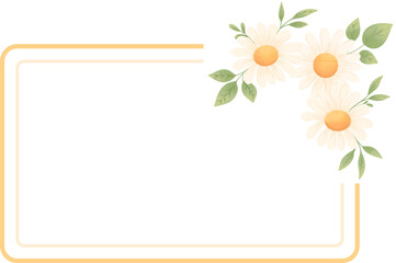 Floral Decorative Frame 