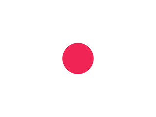 japan flag sphere