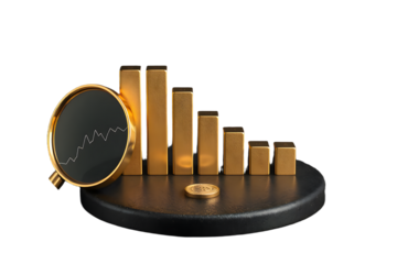 Stock market analysis images, photos, illustration, horizontal