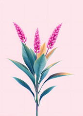 Obraz premium plant illustration with clean background