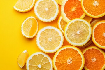 Yellow citrus headphones are a creative and innovative concept for summer party themes