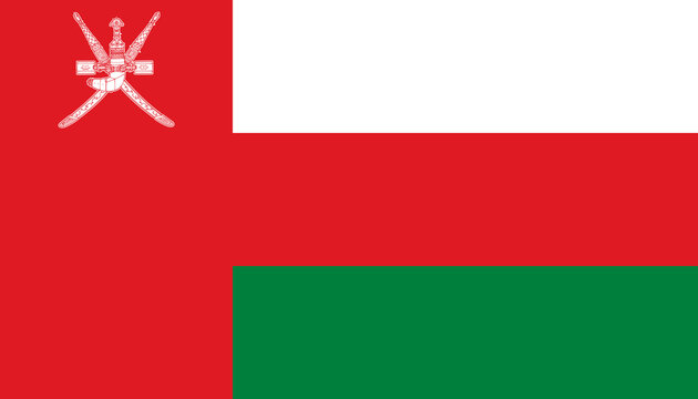Flag of Oman &ndash; High Resolution PNG Image with Transparent Background  national symbol