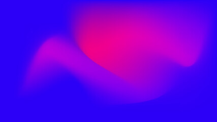 Vibrant Abstract Waves of Pink and Blue