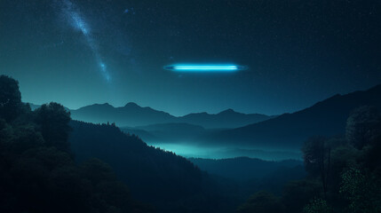Celebrating World UFO Day - UFO Sighting in the Mountains 