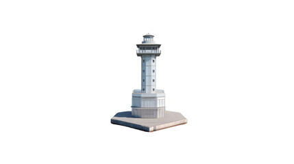 Guiding Light: A majestic lighthouse stands tall, its sturdy structure and beacon of hope symbolizing guidance and safe passage amidst the boundless sea.