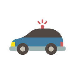 Police Car Legal and Law Icon