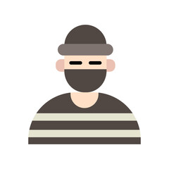 Thief, Criminal, Legal and Law Icon