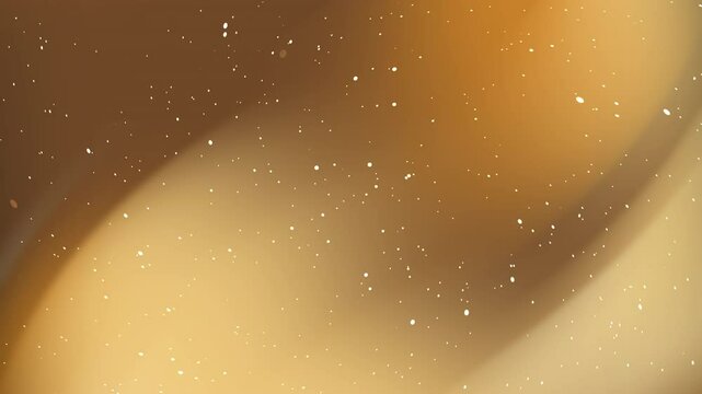 Abstract Gold Background With Sparkling Lights