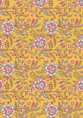textile floral design