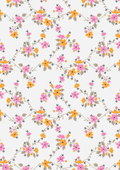 textile floral design