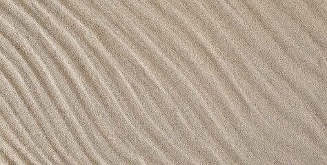 Desert sand dune background and texture, top view