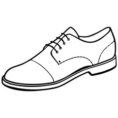 Minimal Oxfords Vector on White