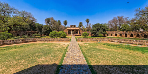Fototapeta premium Humayun's Tomb, Delhi, India, March 2025