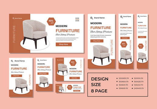 Furniture Web Banner Design