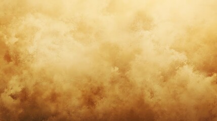 Obraz premium Soft Golden Clouds Illuminated by the Warm Glow of Dusty Sky