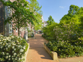 Hannover Bemerode. Wohnungen am Gutspark. Hanover Bemerode. Apartments at the estate park