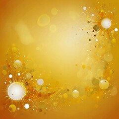 Yellow background yellow circle