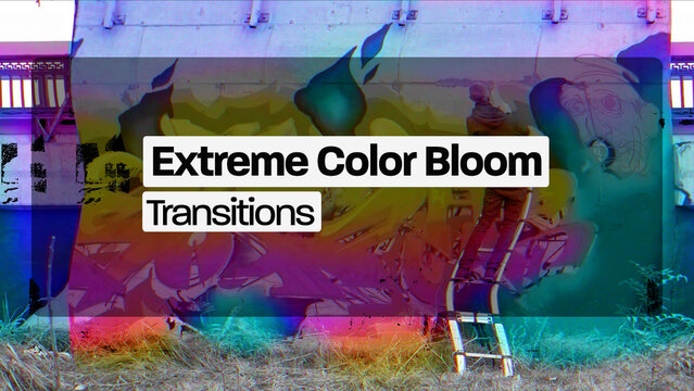 Extreme Color Bloom Transitions (Drag And Drop) 