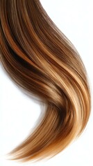 Fototapeta premium Beautiful flowing hair with rich tones.