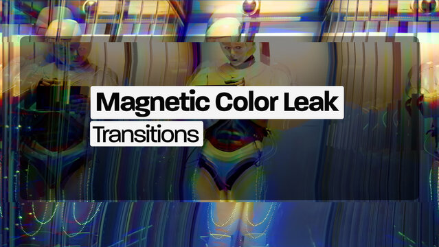 Magnetic Color Leak Transitions (Drag And Drop) 
