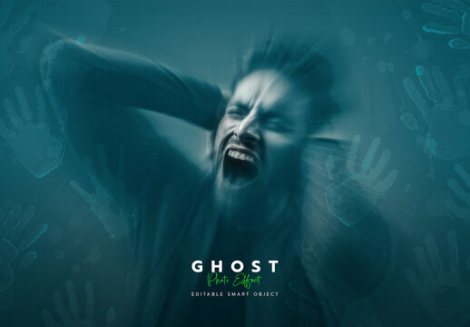 Spooky Ghost Photo Effect