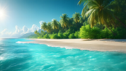 Sunlit paradise an island retreat