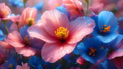 Vibrant bliss a symphony of colors