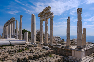 Bergama Acropolis Ancient City, Theater, Zeus Altar