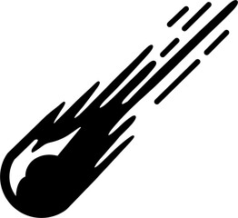 Illustration of a meteor