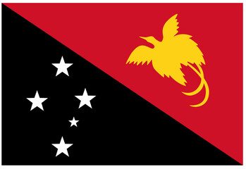 Flag of papua new gunea