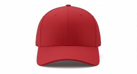 red green cap mockup for design presentation	