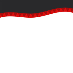 Naklejka premium Art Triangle Header Shape